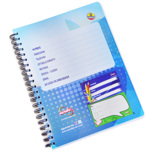 Cuaderno universitario sencillo