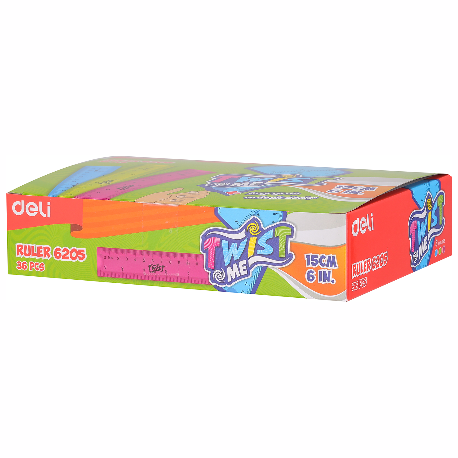 REGLA ESCOLAR FLEX 15CMS - Imagen 2
