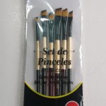 Set de Pinceles Artísticos Unicolor *6