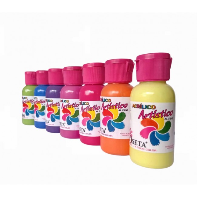 Pintura Acrílica Artístico al Frío Roseta