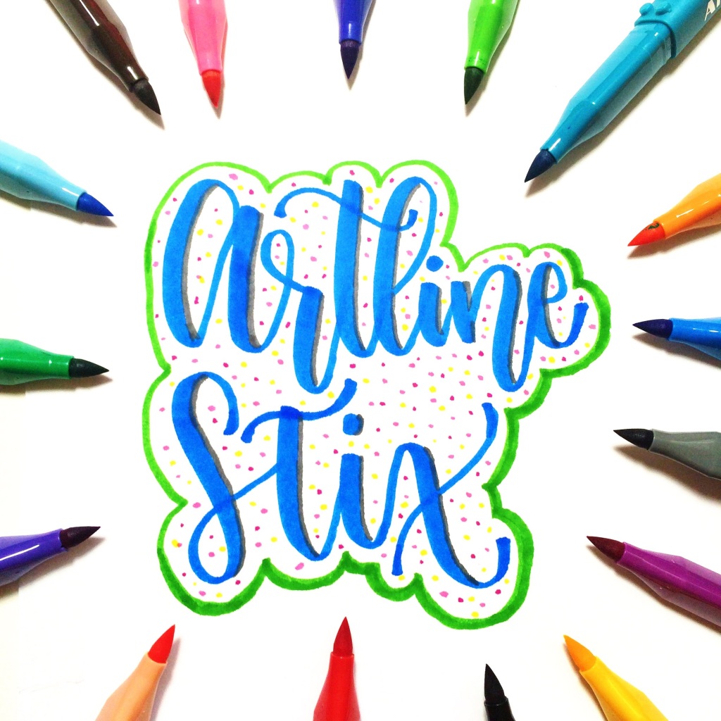 Marcadores Artline Stix Brush Marker *6 - Imagen 4