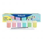 Témpera Escolar Pelikan *6 Pastel 20 ml