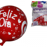 Globo Feliz Día Corazones R-12 Rojo Sempertex *50 Pz