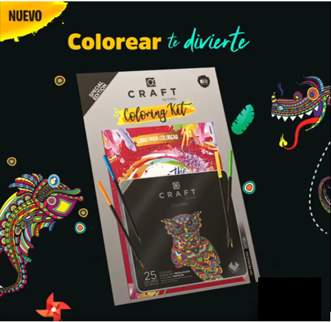 Kit para Colorear Craft by Estilo - Edición Especial - Imagen 4