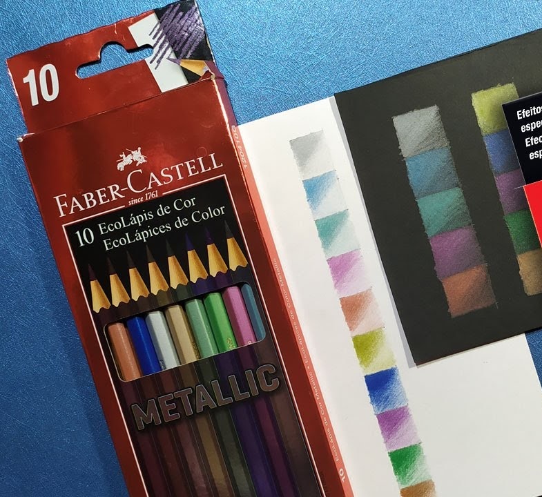 EcoLápices De Color Metallic Faber-Castell Set X10 - Imagen 2