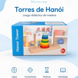 TORRE HANOI MADERA